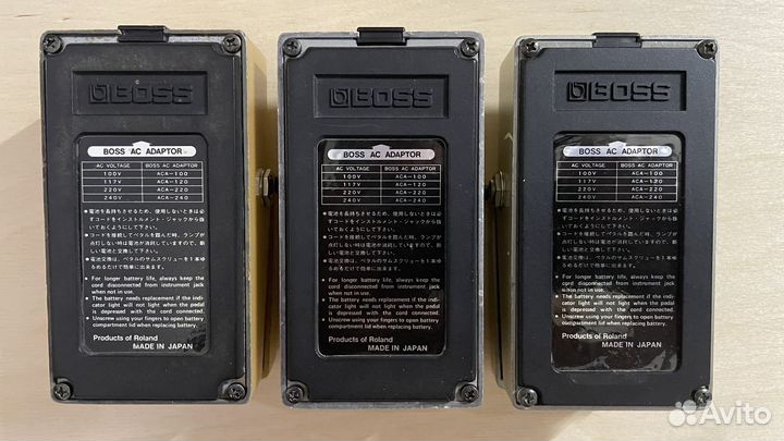 Гитарные педали Boss и другое