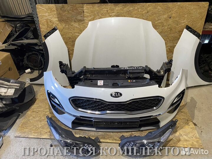 Ноускат Kia Sportage 4 Передняя часть автомобиля