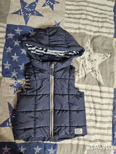 Куртка лесси 92 и жилетка H&M 92