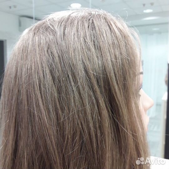 Парик из натуральных волос