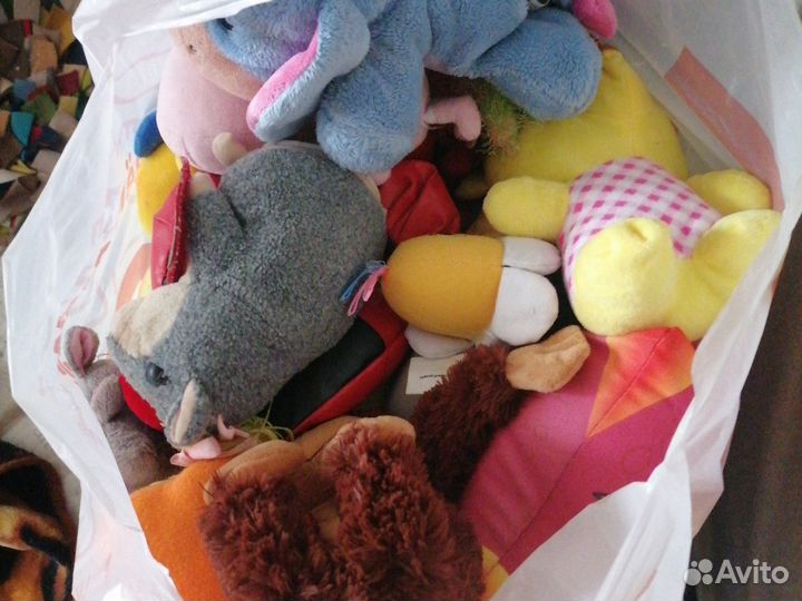 Мягкие игрушки пакетом