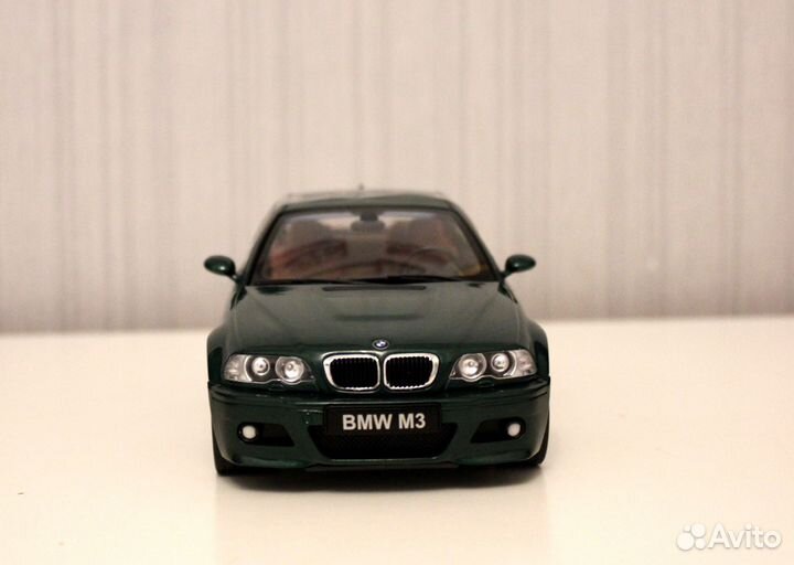 1:18 BMW M3 (E46) 2000 Solido green