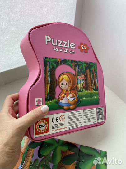 Пазл Красная Шапочка 24 сегмента