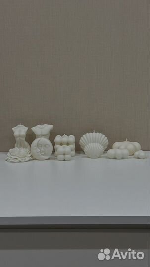 Свечи ручной работы из соевого воска