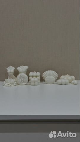 Свечи ручной работы из соевого воска