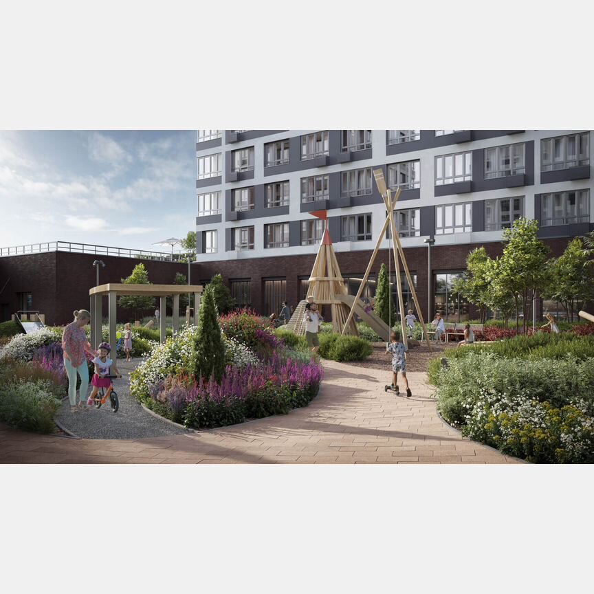 2-к. квартира, 41,3 м², 2/10 эт.