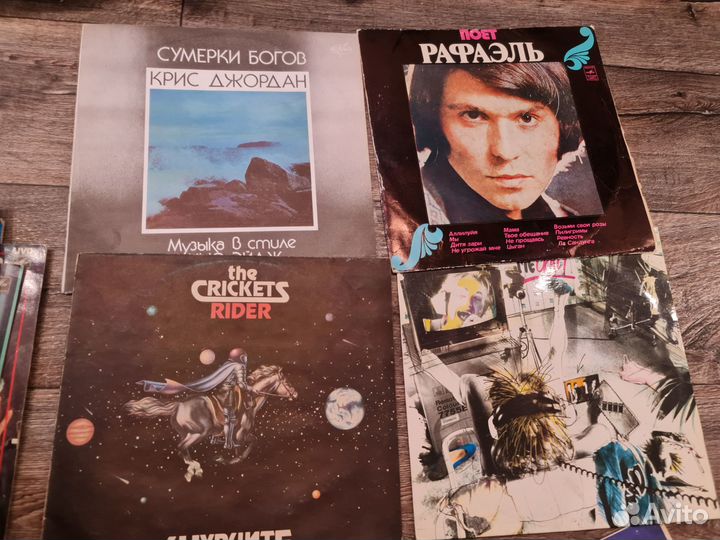 LP Пластинки Мировой рок и поп часть 2 (12.10.23)