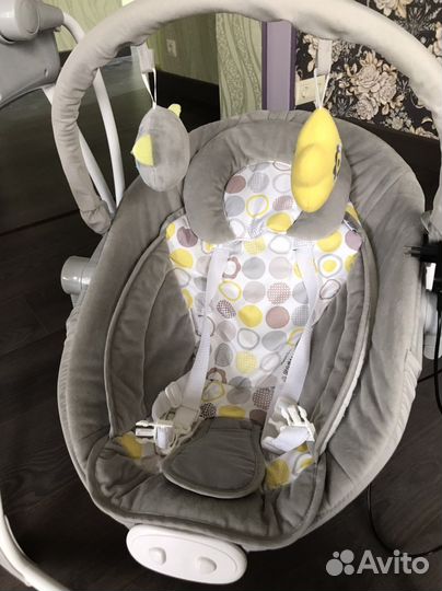 Детские качели шезлонг