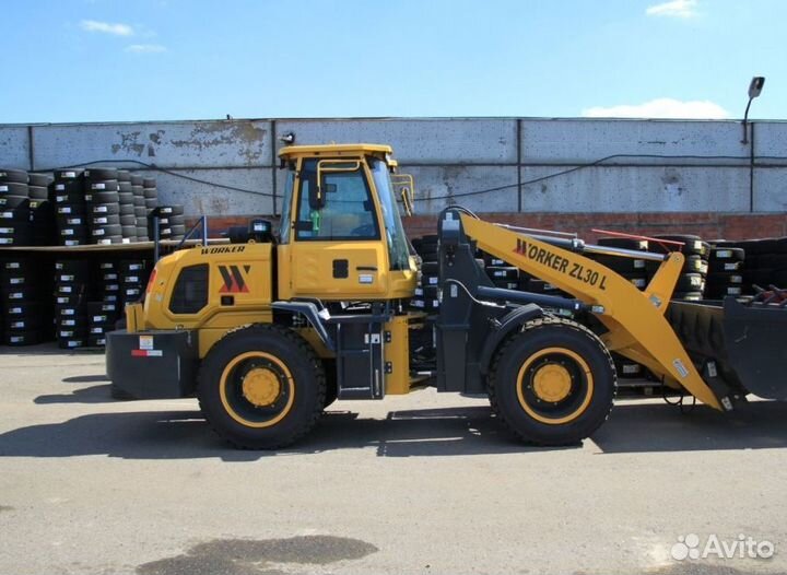 Фронтальный погрузчик Worker ZL30, 2023