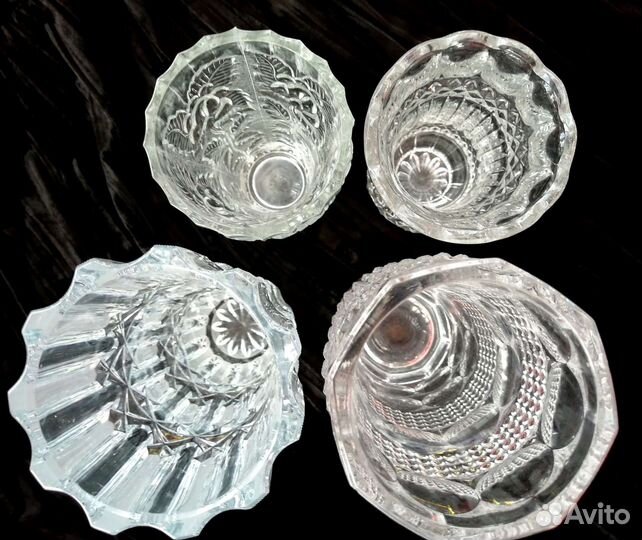 Вазы хрусталь винтаж