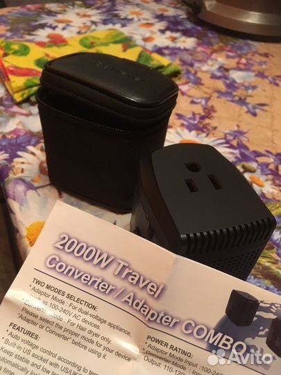 Преобразователь с 220v на 110v до 2000 Вт