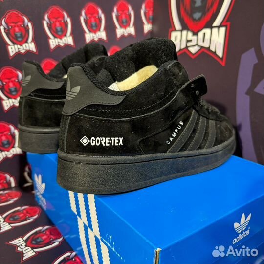 Кроссовки зимние adidas campus