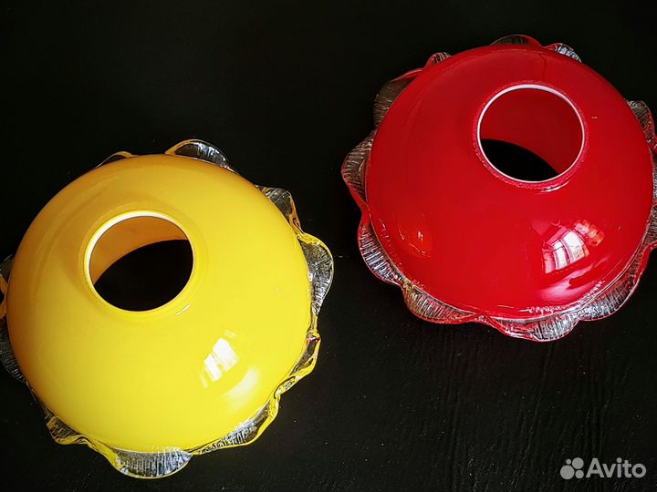 Два плафона двойное стекло