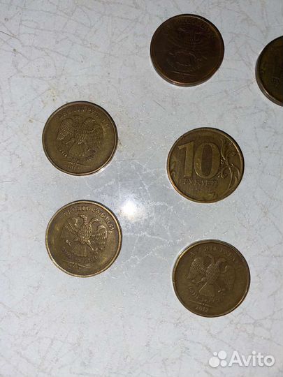 Монеты 10руб 2012г