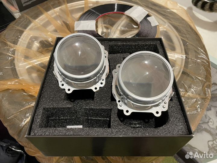 Лампы ксенон d4s 5000K + линзы тойота камри 50