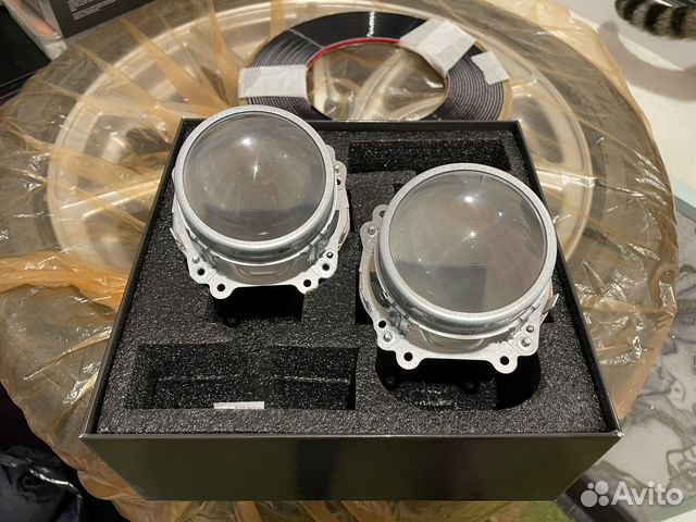 Лампы ксенон d4s 5000K + линзы тойота камри 50