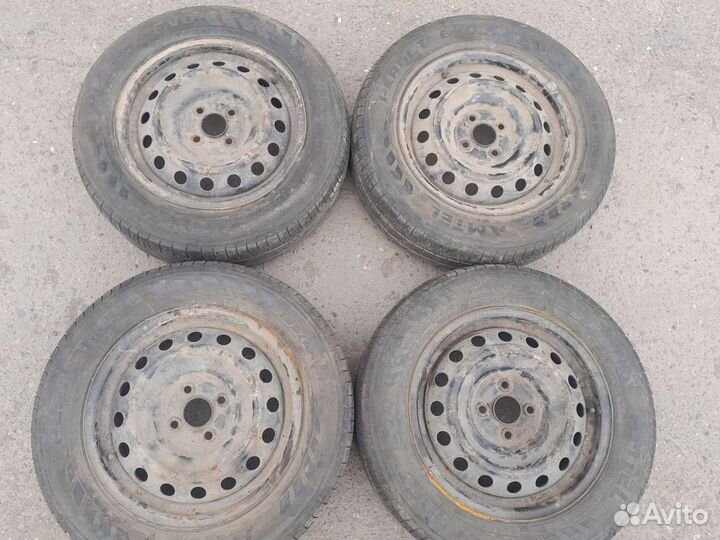 Колеса в сборе лето 195/65/15 R 15 4*100