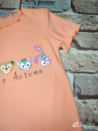 Футболка для девочки рост 110-116