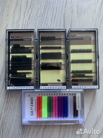 Ресницы для наращивания