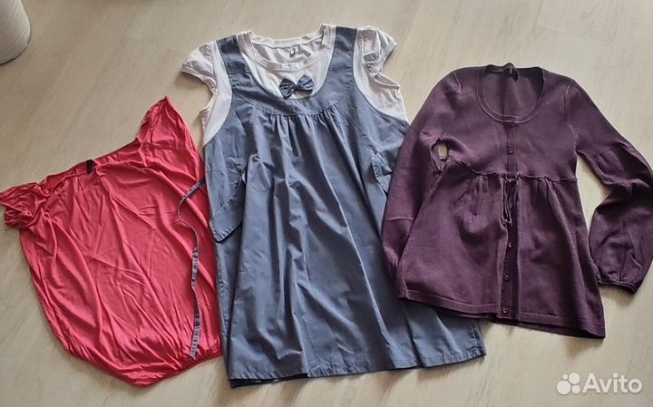 Большой пакет одежды для беременных 44 размер