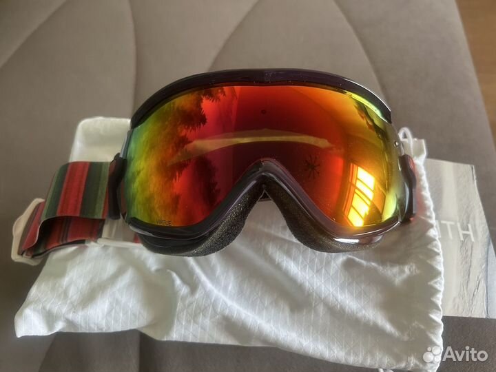 Маска горнолыжная smith женская