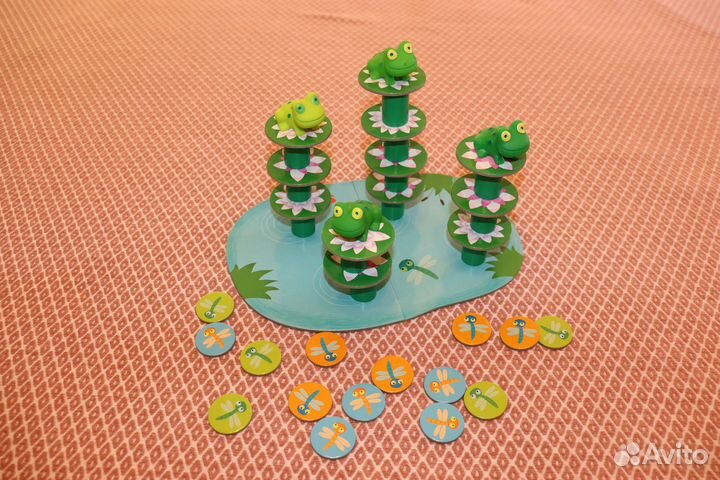 Игра Лягушачий балансир Djeco игра 2 в1