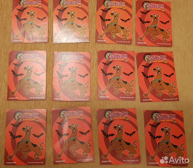 Карточки Скуби-Ду Scooby-Doo