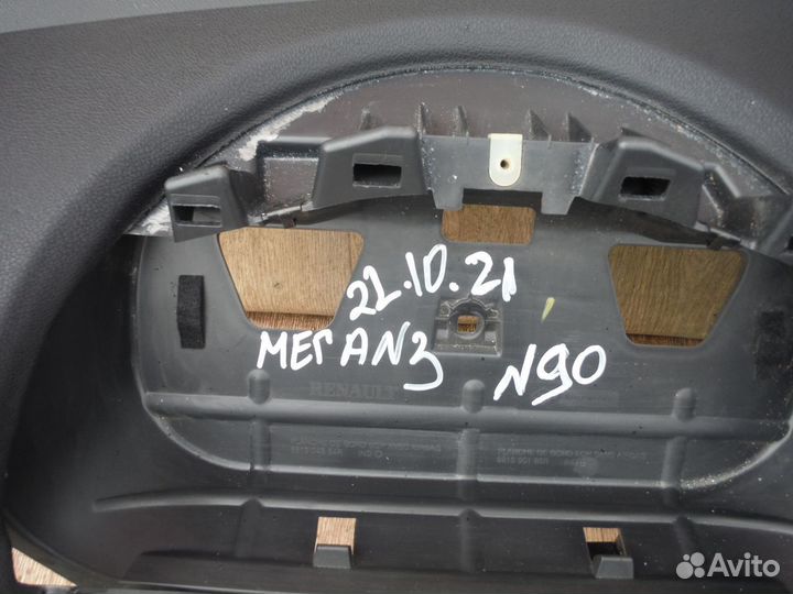 Торпеда панель приборов №90 Renault Megane 3 2012