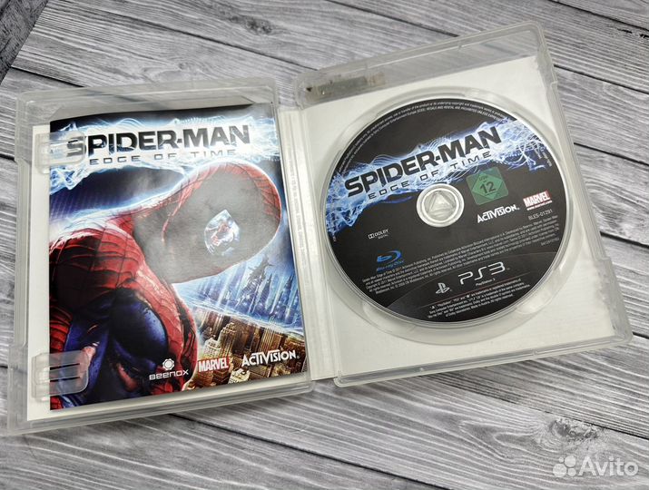 Игра для приставки Spider-Man Edge of time