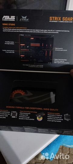 Asus strix soar gaming профессиональная аудиокарта