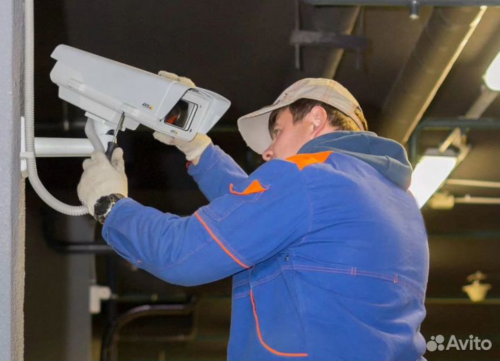 Установка Видеонаблюдения монтаж камер настройка