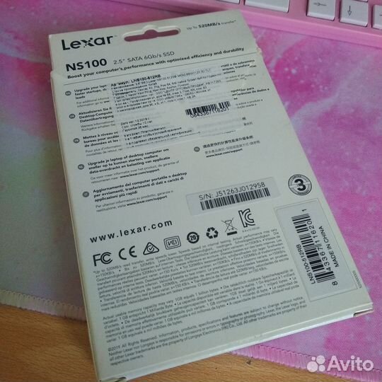 SSD Lexar NS100 512GB