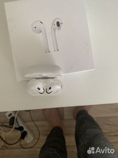 Беспроводные наушники apple airpods (оригинал)