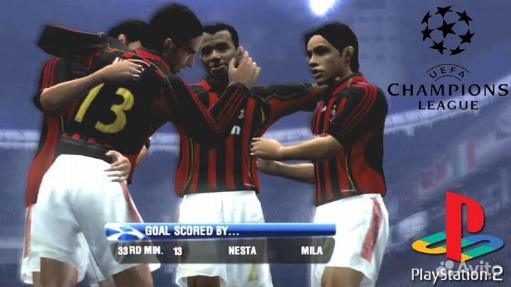 PS2 uefa euro 2006-2007 (английская версия) б/у