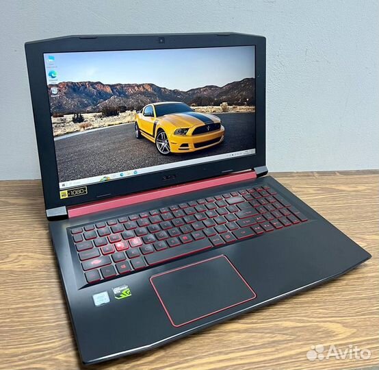 Игровой Acer Nitro на GTX 1050ti карте