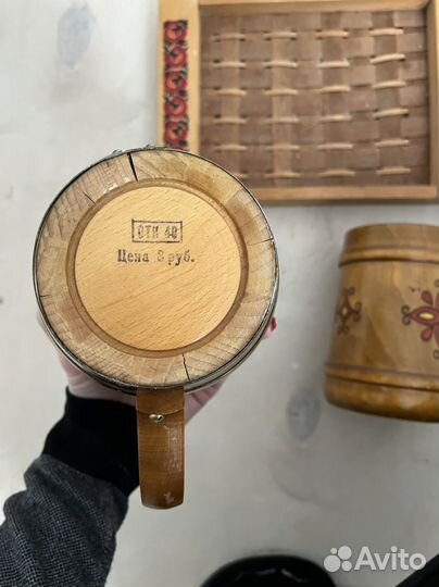 Посуда из дерева и бересты