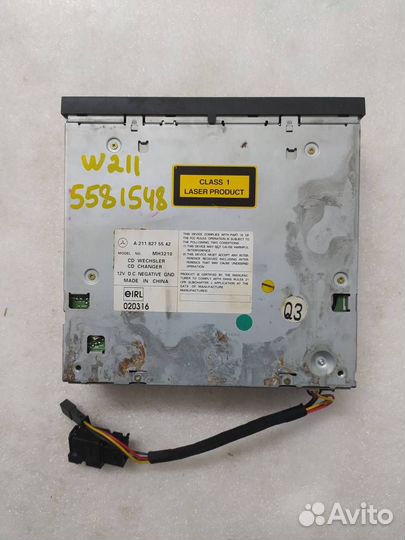 CD-чейнджер A2118202489 Мерседес