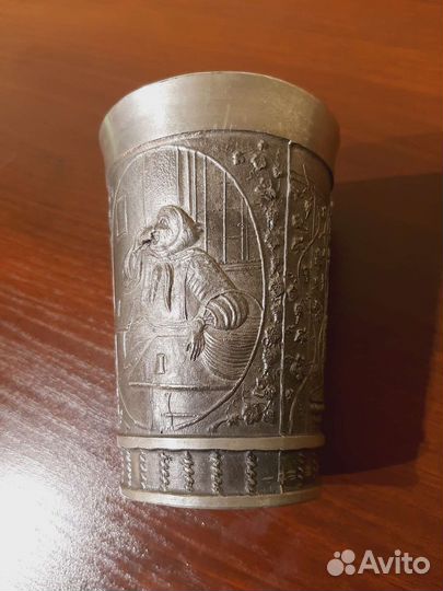 Немецкий бокал, ритуальный набор из латуни