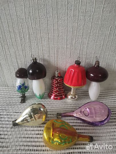 Елочные игрушки СССР