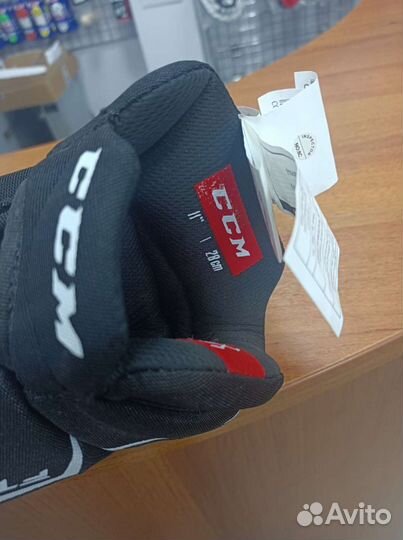 Перчатки хоккейные CCM FT485 JR 11