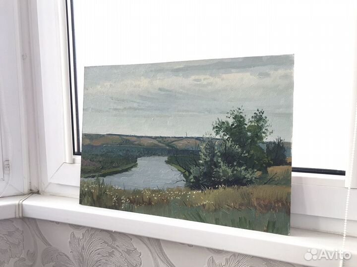 Картина «Тихий Дон». Живопись. Масло