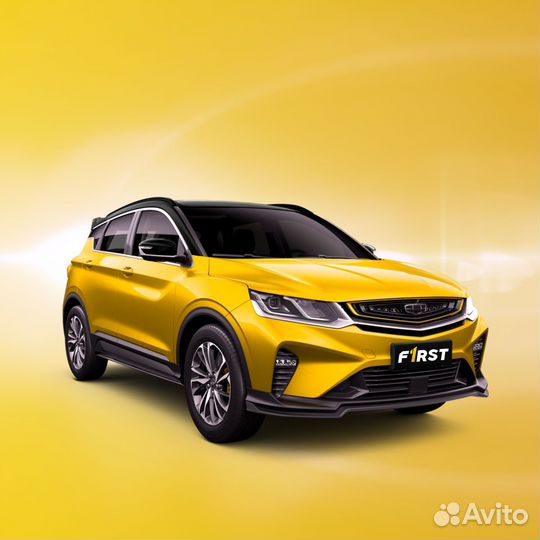 Водитель такси на Geely Coolray