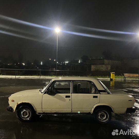 ВАЗ 2107 1.5 МТ, 1989, 95 000 км