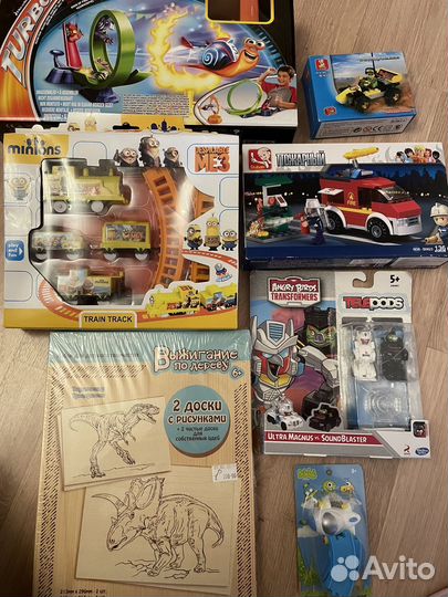 Игрушки для мальчика новые