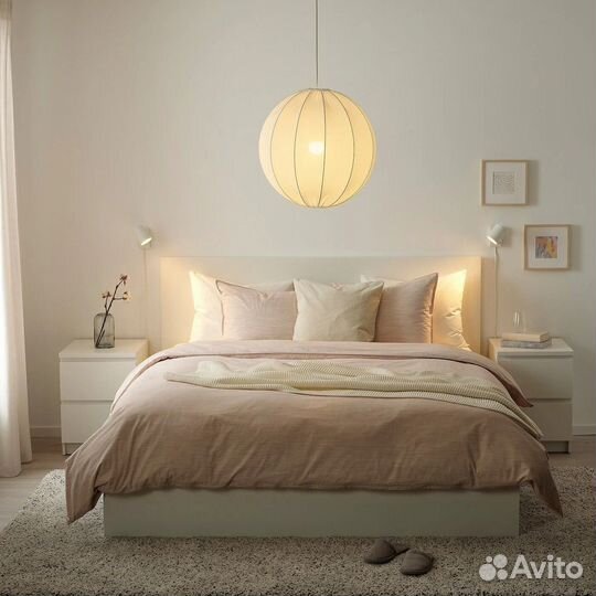 Светильник/люстра икеа регнскур белый