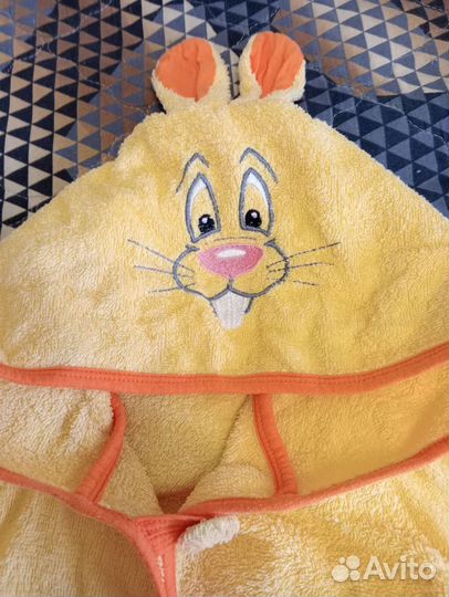 Детский махровый халат 110