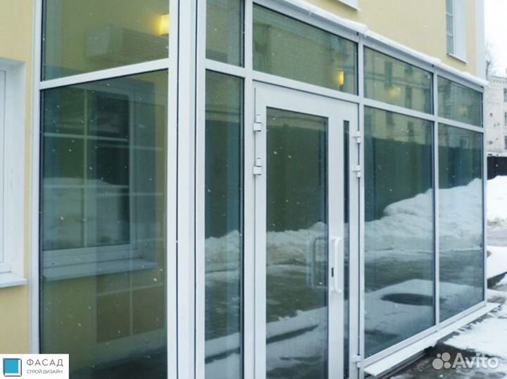 Алюминиевые двери