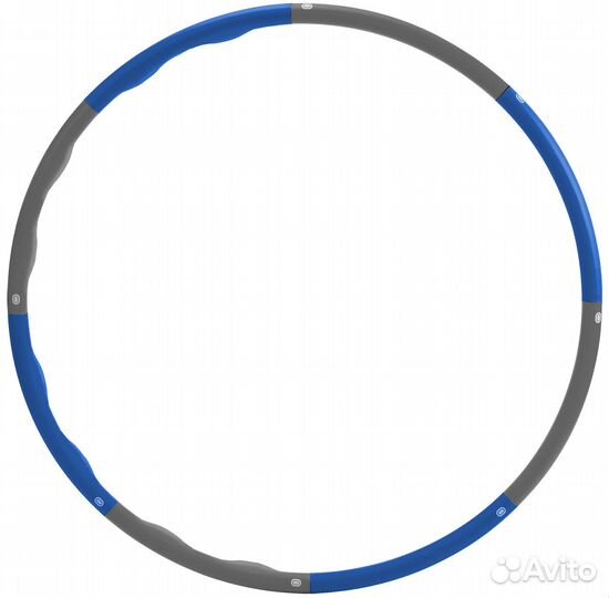 Обруч массажный разборный PRO-supra wave 900 мм, 2