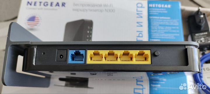 Маршрутизатор/роутер Netgear N300 (jwnr2000)