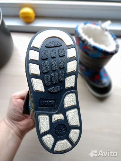 Тёплые сапожки